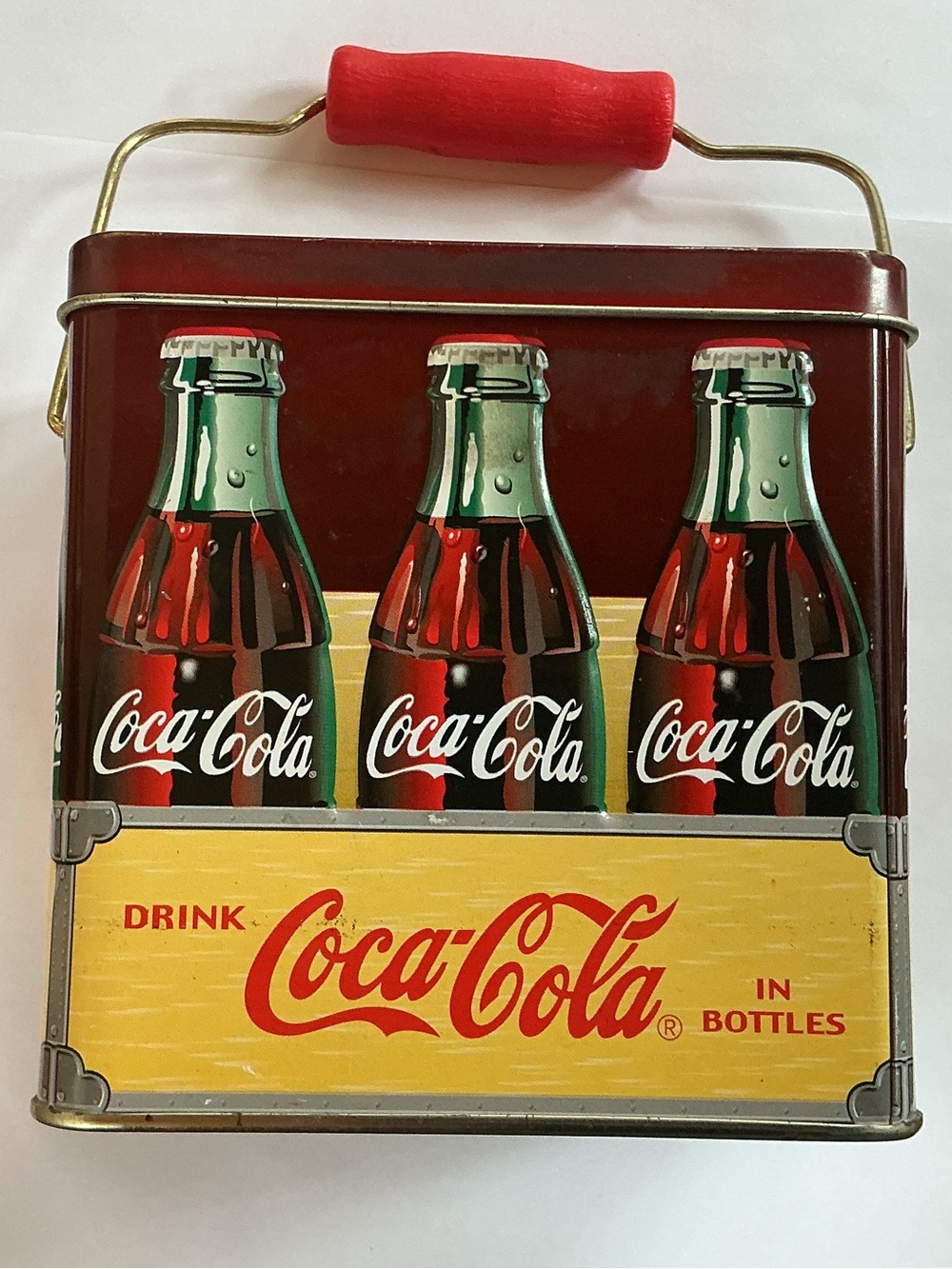 Coca Cola Tin with Handle